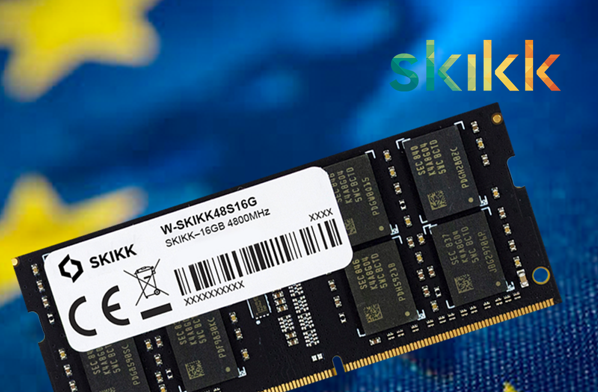 SKIKK, Pioneer in Custom Technology, Launches Own SODIMM DDR5 4800MHz Memory