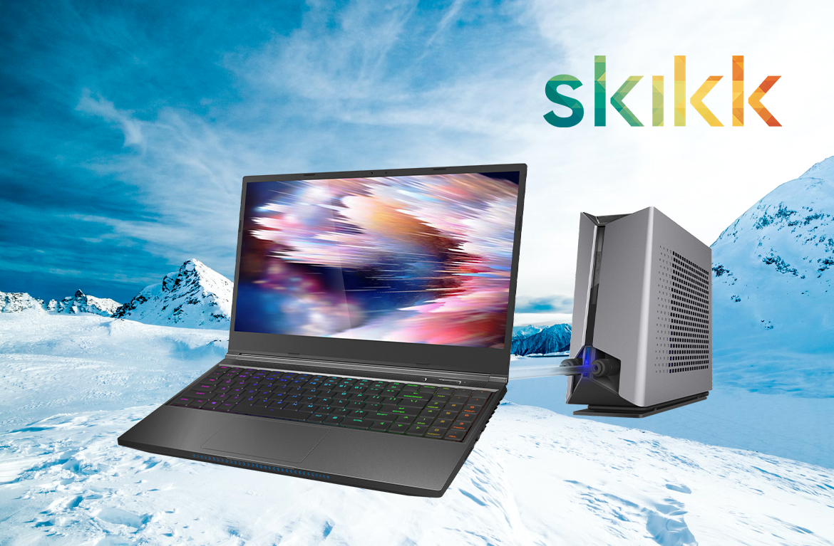 SKIKK water gekoelde laptops